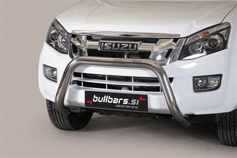 EU INOX bull bar fi76 Isuzu D MAX 2012 2017 Kogovšek Trzin