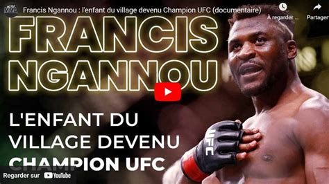 Francis Ngannou R Agit La Victoire D Anthony Joshua Arts Martiaux