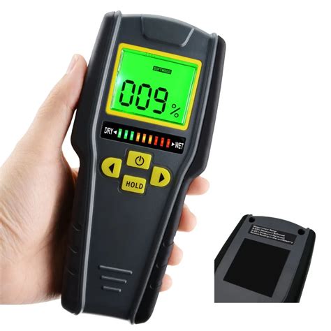 General Tools MM8 Pinless LCD Moisture Meter With Tricolor