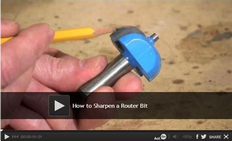 How To Sharpen A Router Bit Artofit