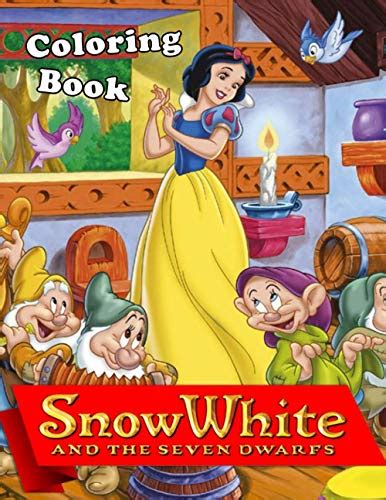 Snow White And The Seven Dwarfs Coloring Book Color Wonder Snow White