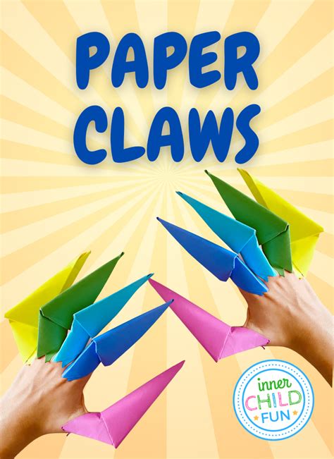 How To Make Paper Claws Artofit