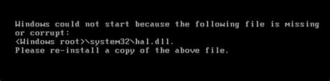 Missing Hal Dll Here Is How To Restore It