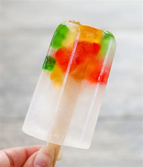 Gummy Bear Ice Pops - Kirbie's Cravings