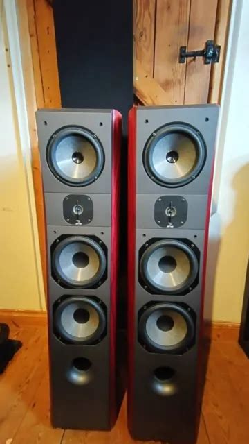 Focal Electra Floor Standing Stereo Speakers In Rosewood Veneer