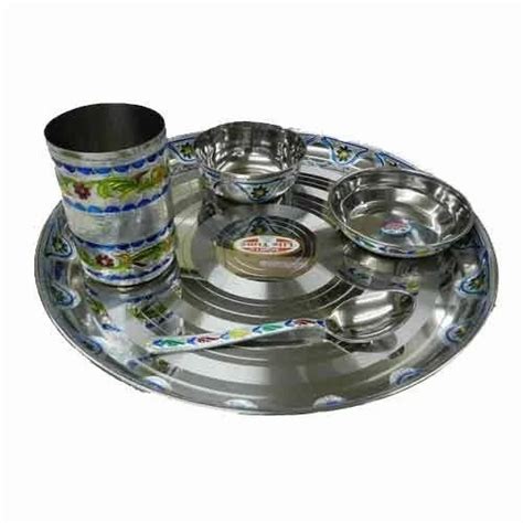 Polished Reance Stainless Steel Oxidized Dinner Set Packaging Type