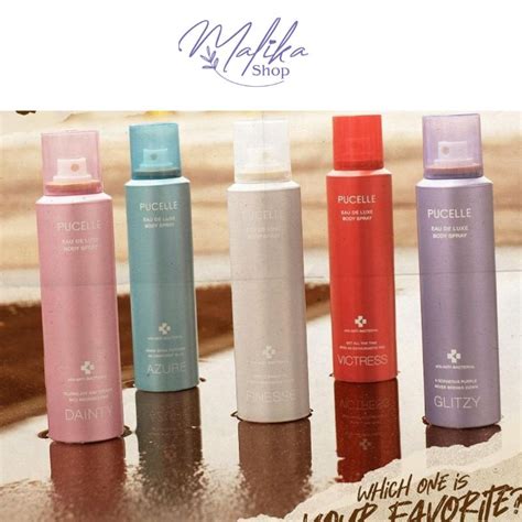 Jual Pucelle Eau De Luxe Body Spray Ml Shopee Indonesia