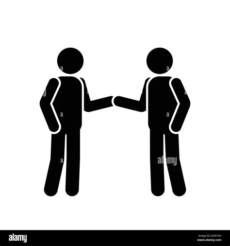 Stick Figure Illustration Meeting Hi Res Stock Photography And Images