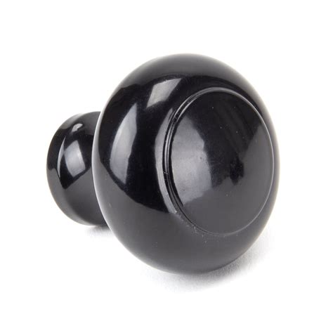 Black Regency Cabinet Knob Large From The Anvil Yester Home