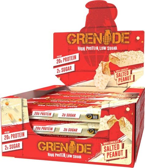 Grenade Carb Killa Bars Prote Ne Repen White Chocolate Salted