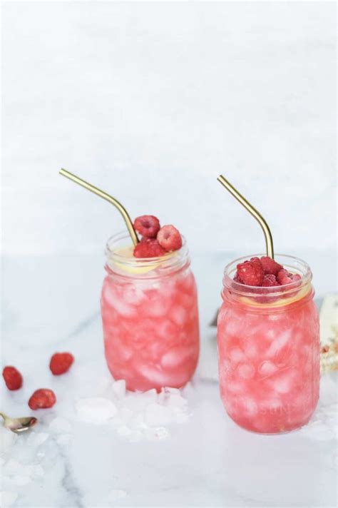 Raspberry Lemonade Cocktail Happy Hour At Home An Unblurred Lady