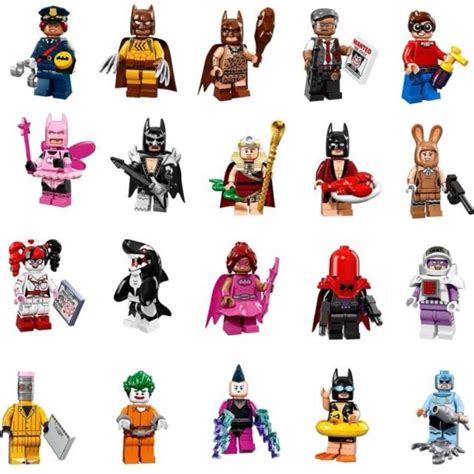 LEGO The Batman Movie Series 1 Complete Sealed Minifigure Set Of 20