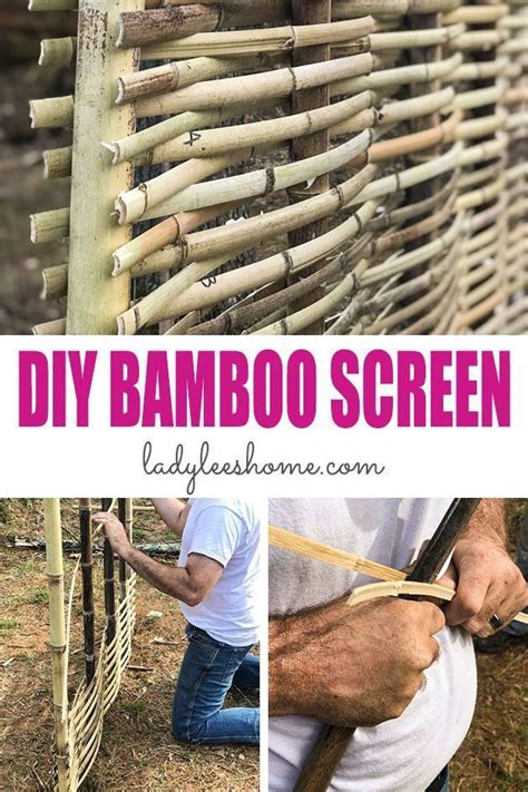 Diy Bamboo Screening How To Make A Bamboo Screen Artofit