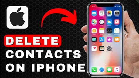 How To Delete Contacts IPhone Tutorial YouTube