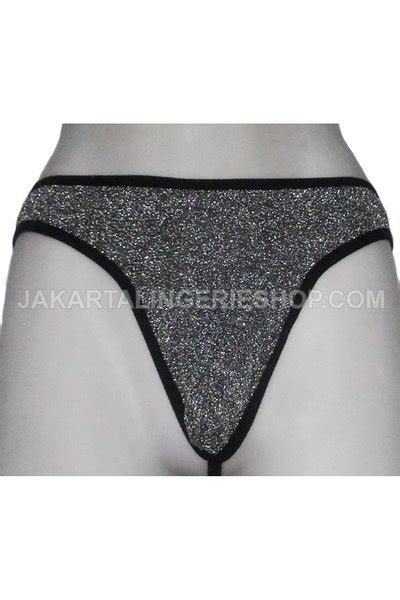 Jual Jakarta Lingerie JLG117 GLITTER Man Sexy Silver Di Lapak JAKARTA