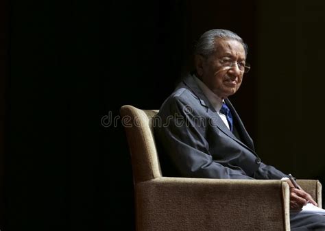 Tun Dr Mahathir Bin Mohamad Editorial Photography Image Of Renowned