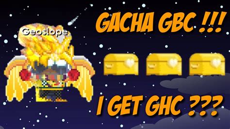 Gacha Gbc Getting Golden Pick Axe Omg Ghc Growtopia