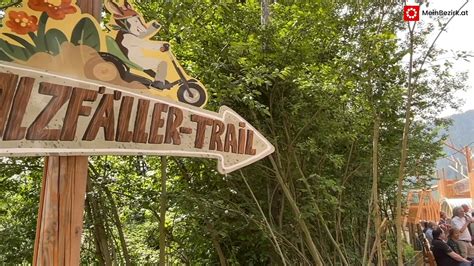 Waldpark Hochreiter Feierliche Er Ffnung Des Holzf Ller Trails Bruck