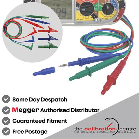 Replacement Test Leads Megger Mft1711 Mft1721 Mft1731 Mft1741 And Mft1741 Ebay