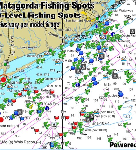 Freeport To Matagorda Offshore Fishing Spots Texas Fishing Spots Maps