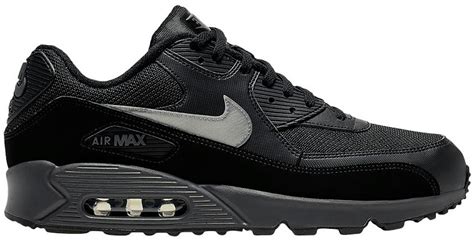 Nike Air Max 90 Essential Black Silver Aj1285 023