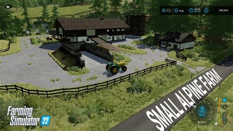 SMALL TRADITIONAL ALPINE FARM BUILD Erlengrat FS22 Timelapse YouTube