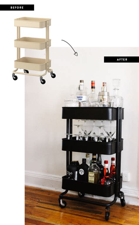 14 Amazing Ikea Bar Cart Hacks For Less Than 110 Part 1 Of Series