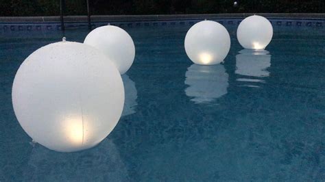 Floating pool lights spectacular subtle or solar floating lights – Artofit