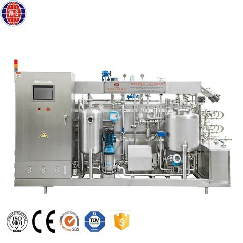 Small And Industrial Milk Juice Beverage Uht Sterilizer Automatic