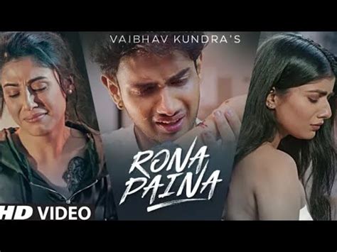 Latest Punjabi Songs Rona Paina Song Vaibhav Kundra New