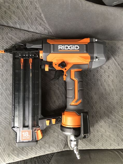 Ridgid 16-gauge Finish Nailer Manual