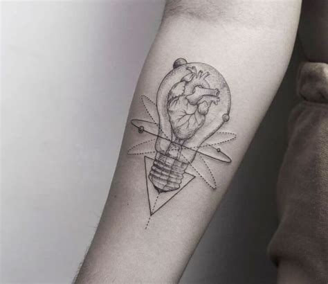 Light bulb and brain tattoo by Emrah Ozhan | Post 32003 | Tattoos ...