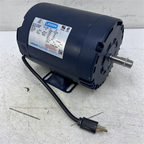 3 4 HP 1725 RPM 115 Volt AC Leeson Electric Motor Bargain Bin