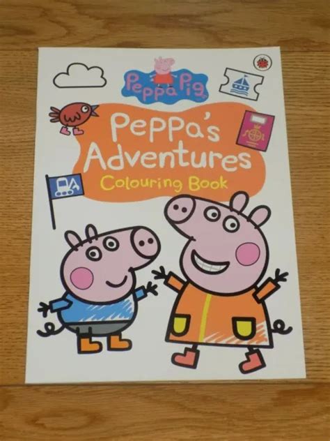 LADYBIRD PEPPA Pig Colouring Book Peppa Is Kind BRAND NEW 2 99