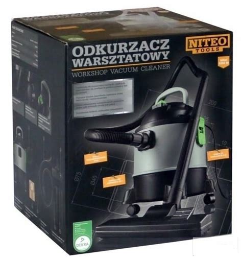 ODKURZACZ WARSZTATOWY NITEO TOOLS 1250W IPX4 20L 12401971319