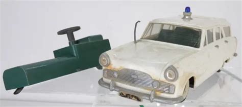 Marx Toys Ford Police Consul Zephyr Zodiac Vintage Battery Operated Toy