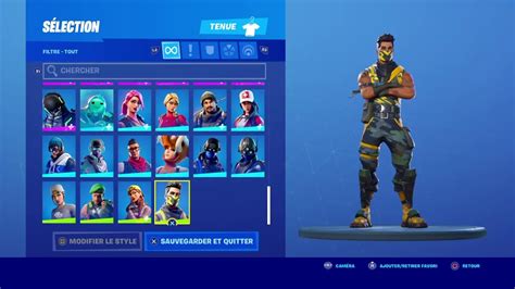 Fortnite Je Vends Mon Compte Fortnite Youtube