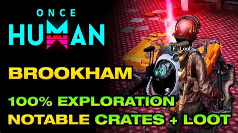 Brookham Exploration Once Human Mystical Crate Weapon And Armor