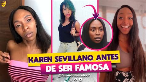 As Era Karen Sevillano Antes De Ser Famosa Youtube