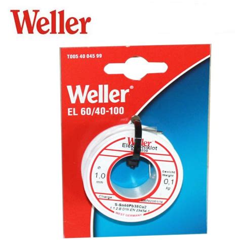 Soldering Wire Weller El Solder Wires Flux And Pastes