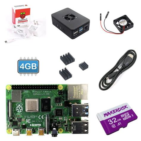 Official Raspberry Pi 4 Model B 4GB และชดอปกรณ