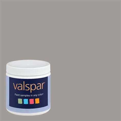 Valspar Stone Mason Gray Interior Satin Paint Sample At