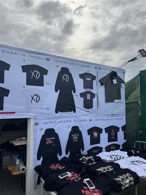 New Tour Merch For Europe better than leg 1 100% : r/TheWeeknd