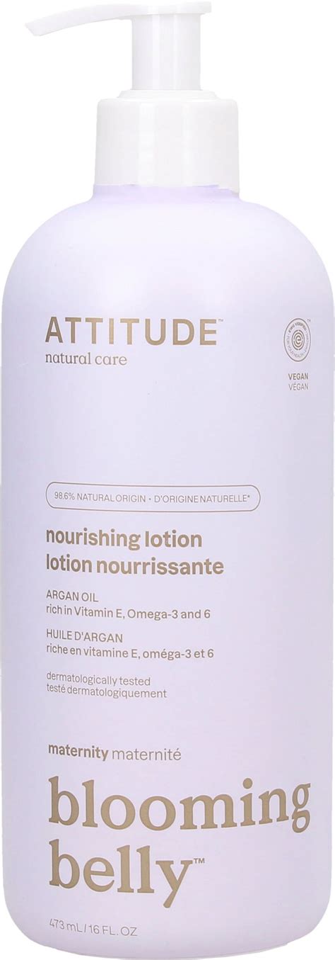 Attitude Blooming Belly Natural Nourishing Lotion Argan Ml Ecco