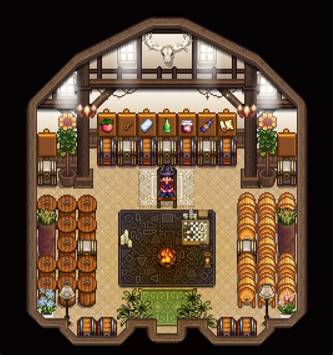 Aimon S Fancy Shed Aka Redesigned Shed Layout At Stardew Valley Nexus