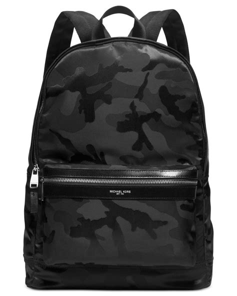 Total Imagen Michael Kors Black Camo Backpack Abzlocal Mx