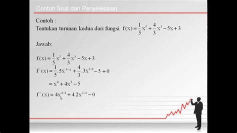 Contoh Soal Aplikasi Turunan Maksimum Dan Minimum Data Dikdasmen