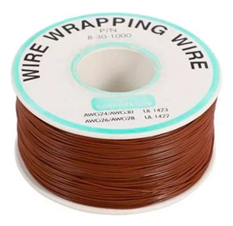 Rollo De Cable Estanado Calibre 30awg 500v B 30 1000 Brown