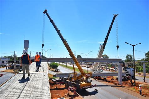 Itaipu Inicia Montaje De Vigas Prefabricadas En Pasarela Peatonal