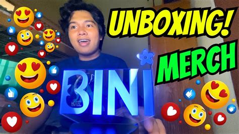 UNBOXING BINI MERCH YouTube